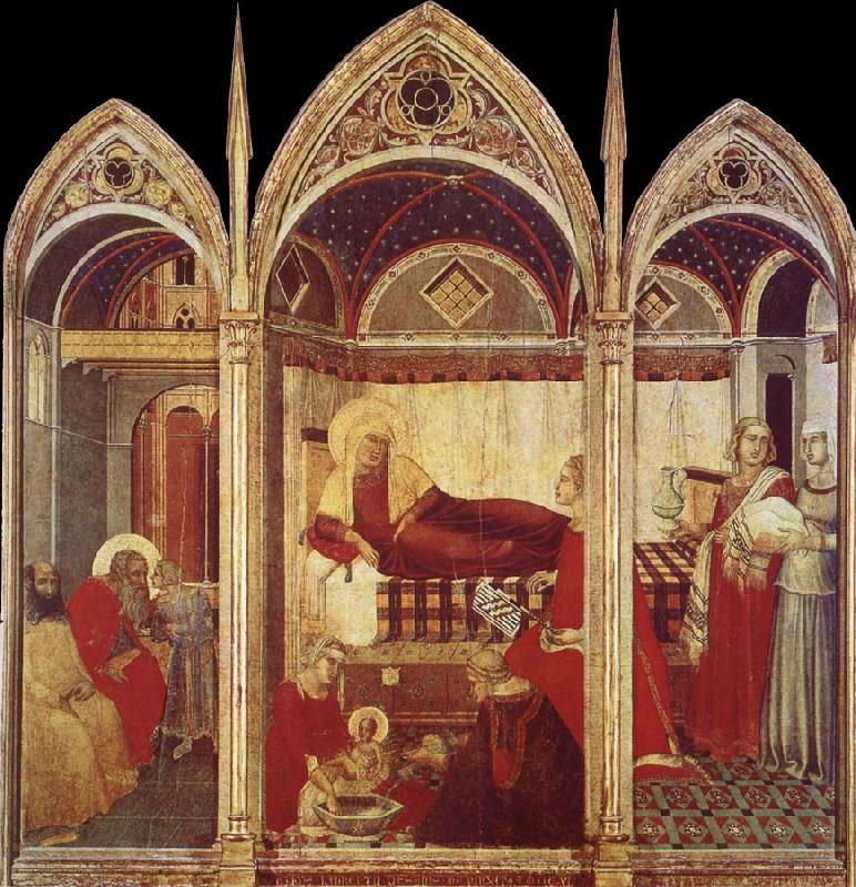 Ambrogio Lorenzetti Birth of the Virgin Germany oil painting art
